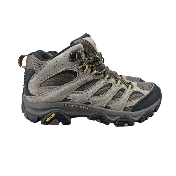 Merrell Men's Moab 3 Mid Hiking Boot Walnut Size 7.5 - Picture 1 of 8